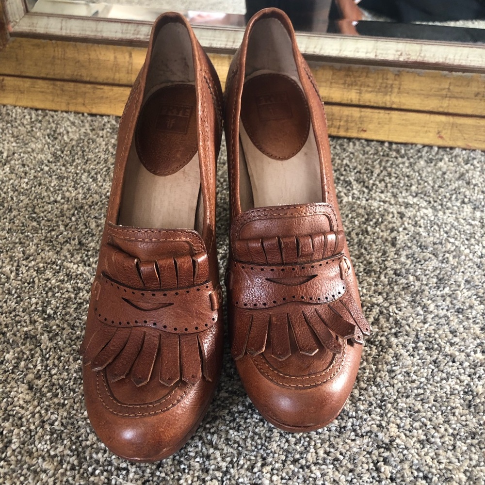 Women’s Frye High Heel Loafers